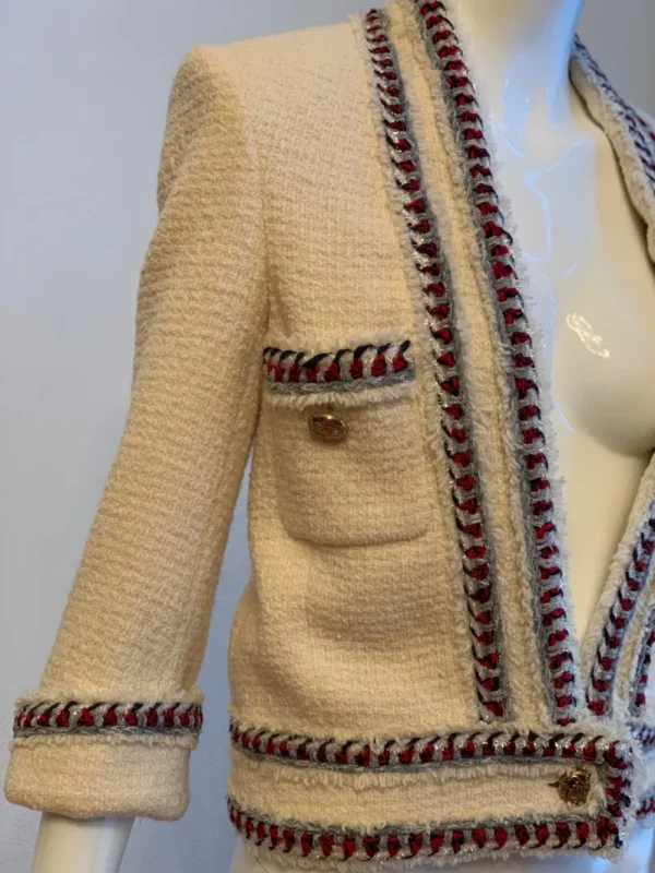 Chanel Versailles Tweed Ivory Jacket